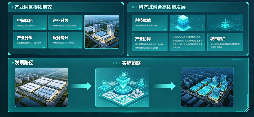 产业园区提质增效与科产城融合高质量发展研究