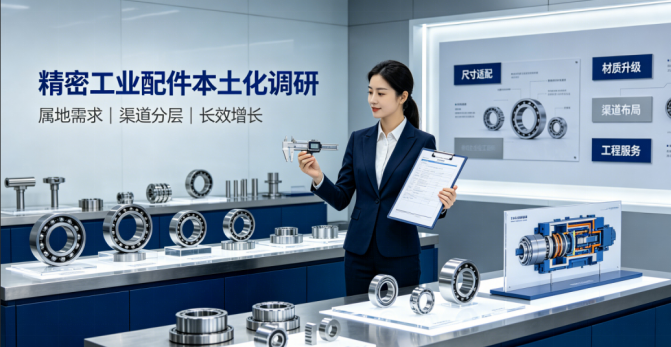 精密工业配件品牌本土化市场研究落地案例｜依托属地调研实现长效增长