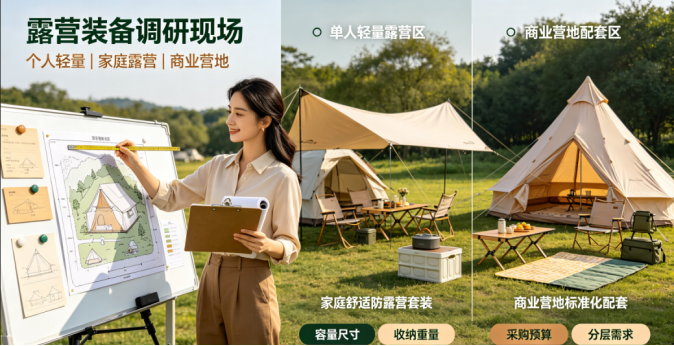 户外露营装备品牌本土化市场研究落地案例｜依托属地调研实现长效增长