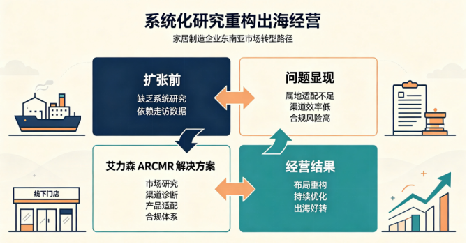 某家居制造企业出海东南亚｜补齐前置市场研究规避出海风险